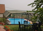 Piscine et jardin