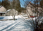 Le moulin sous la neige
