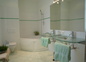 salle de bain chambre fleurie