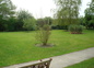 une vue du jardin