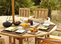 confitures et muffins faits maison