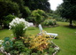 jardin en été