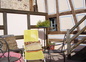 une partie de la terrasse