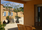 Terrasse du gîte scamandre