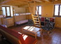dortoir avec lits ouverts