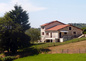 Le gîte : vue lointaine
