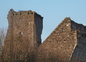 Le château de Regnéville sur mer