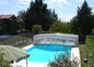 Piscine, Abri ouvert
