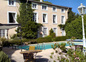 jardin côté piscine
